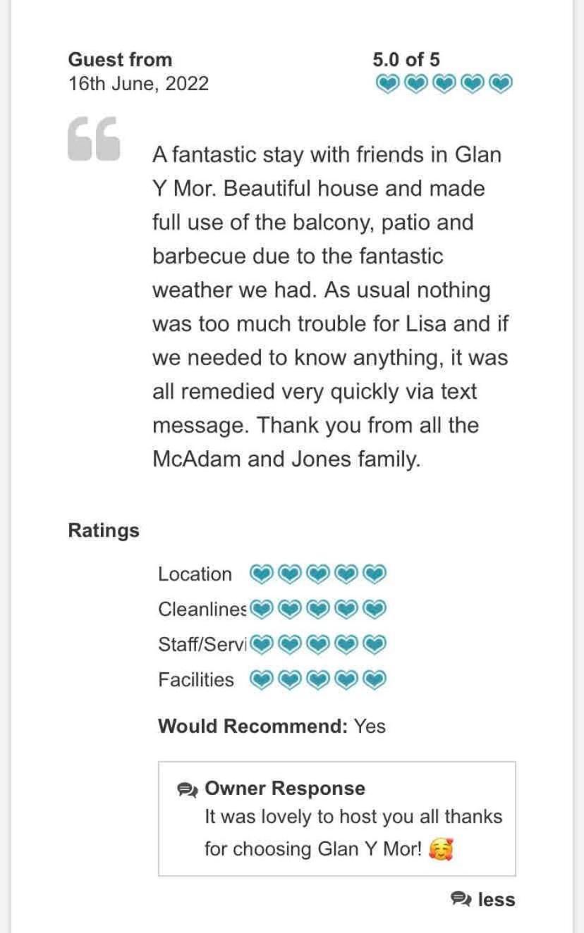 Glan Y Mor Villa Aberdyfi Kültér fotó